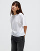 Women Tencel Lyocell Relaxed Tee White 